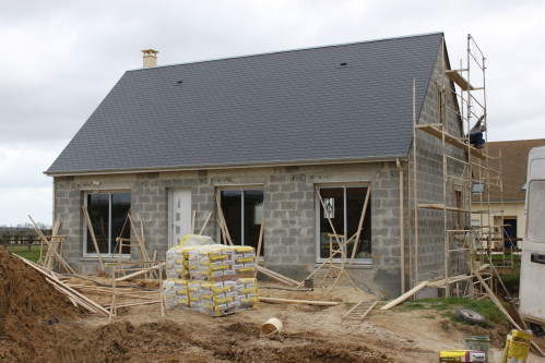 Ravalement de façade, enduit à Mauves-sur-Loire