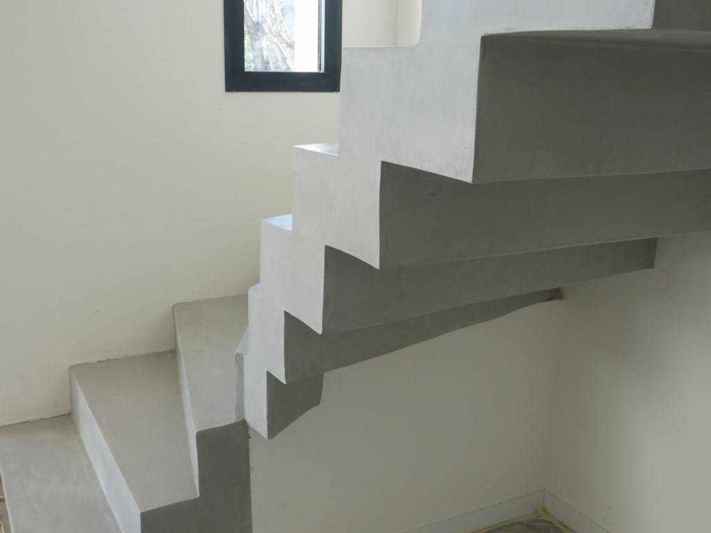 Création d'escalier en béton dans la Loire-Atlantique